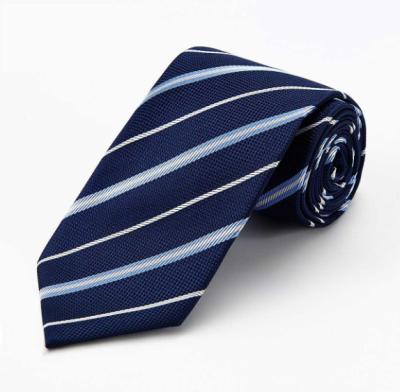 China High Quality Striped Business Neck Tie Fashion Mens Silk Ties for Wedding Business for sale