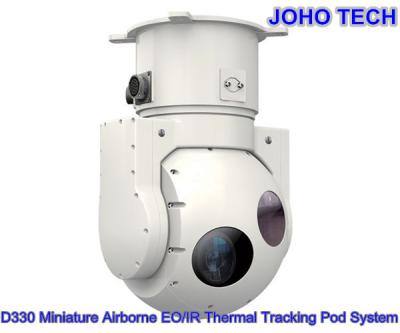 China Miniature Airborne 2 - Axis Electro Optical Sensor System With Cooled Thermal Camera And Daylight Camera for sale