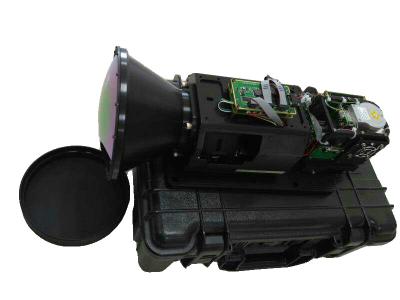 China cámara de seguridad termal triple del Fov de 520m m/de 150m m/de 50m m, dispositivo de toma de imágenes térmica en venta
