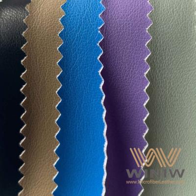 China Solvent DMF Free PU Synthetic Leather Artificial Sheet For Garments for sale