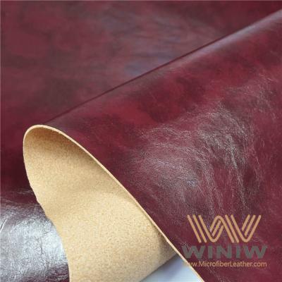 China 1.2mm Thickness Sofa Upholstery Leather Chair Breathable Faux Leather Waterproof for sale