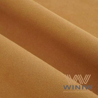 China 1.2mm Microfiber Synthetic Suede Leather Waterproof Eco Friendly For Shoes Upper for sale