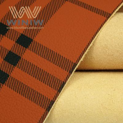China Microfiber Sofa Upholstery Leather Fabric Wear Resistance Customized Color for sale