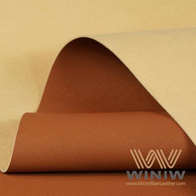 China Superfine Fiber PU Artificial Leather Cloth Wear Resistant Tear Resistance for sale