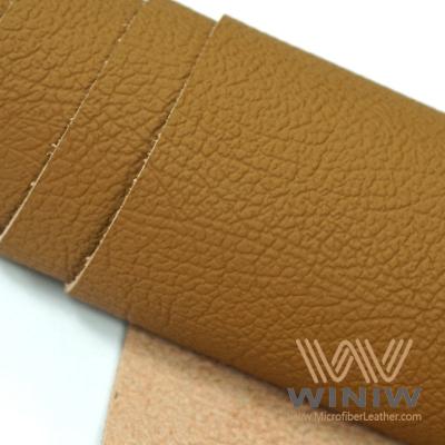 China Automotive Soft Embossed Faux Leather Fabric Microfiber Customized Color for sale