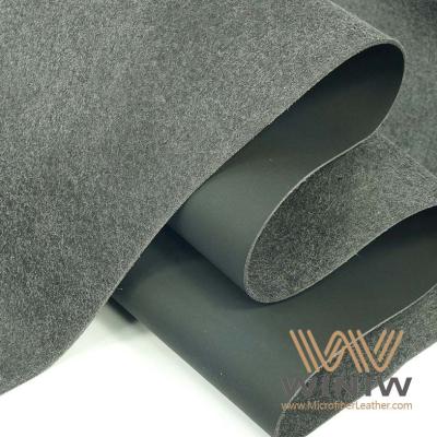 China Nonwoven Custom Automotive Faux Leather Fabric Durable Microfiber Upholstery for sale