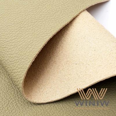 China El cuero automotriz de la tapicería del vegano de la microfibra del OEM de la tela suave del cuero modificó para requisitos particulares en venta