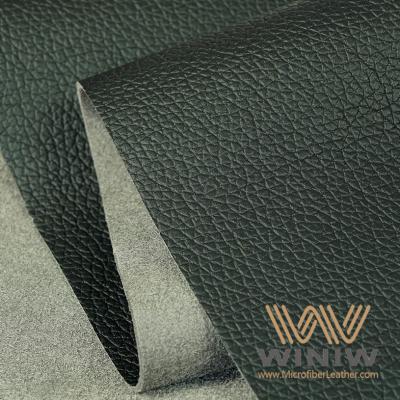 China Microfiber PU Automotive Faux Leather Fabric Eco Friendly Upholstery Embossed for sale