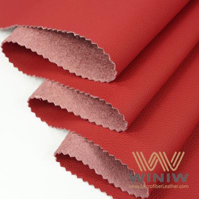 China La tela impermeable de cuero sintética de la imitación de cuero de la PU de gamuza del asiento de carro grabó en relieve en venta