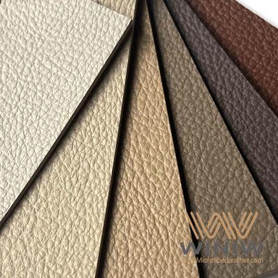 China Cow Saddle Microfiber PU Leather Material 1.0mm - 3.0mm Thickness for sale