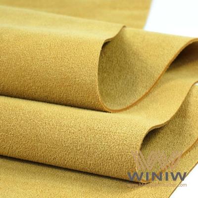 China Industrial Gloves Faux Leather Nylon PU Microfiber Suede 2mm Thick Faux Leather for sale