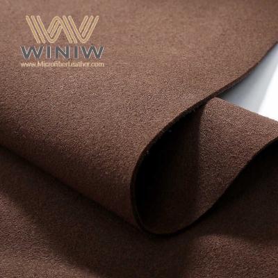 China Non Fading Microfiber Suede Leather Automotive Faux Suede Material Skin Friendly for sale