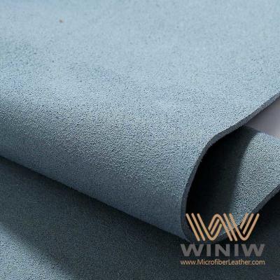 China Material de couro Microfiber de anti estofamento da camurça do deslizamento para a tampa de volante à venda