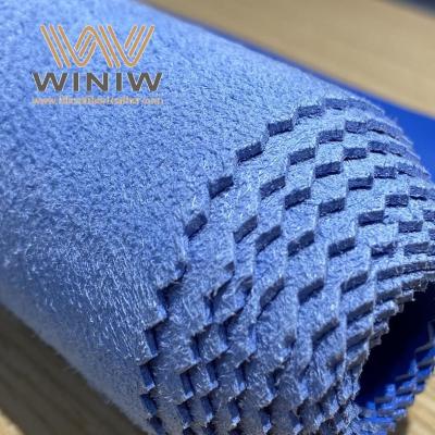 China Microfiber calça o material de couro falsificado amigável de couro sintético de Eco gravado à venda