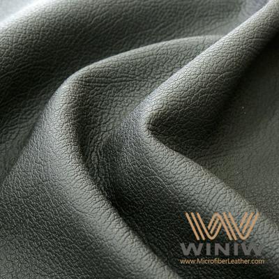 China O couro de imitação de couro do PVC da tela da estabilização do geotêxtil gravou a tela de couro sintética pelo rolo à venda