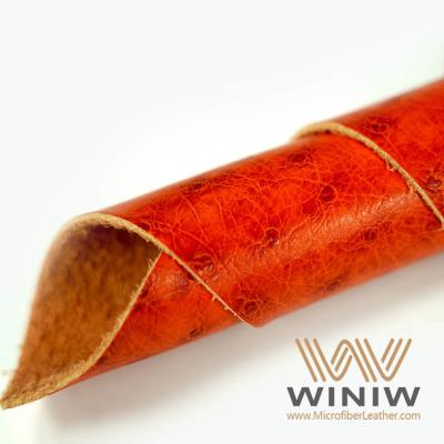 Chine Habillement en cuir unique de meubles de vinyle de Faux d'autruche de regard et de sensation à vendre
