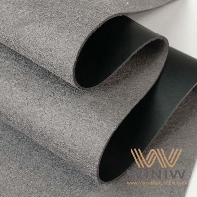 China High Quality Synthetic Leather Stylish Material Grey Leather Upholstery Fabric Use in Shoes for sale