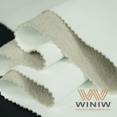 Chine Tissu 100% en cuir blanc de Faux en cuir d'unité centrale de polyuréthane pour la tapisserie d'ameublement à vendre