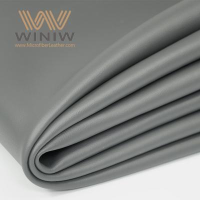 China Gray Faux Patent Leather Fabric para el cuero de Sofa Polyurethane Resins Printed Faux en venta