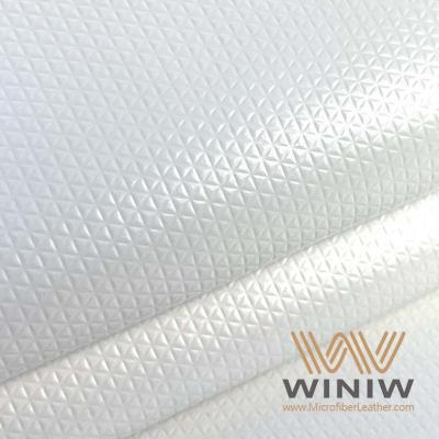 China Longevity White Synthetic Leather For Football-Soft Elastic For Good Control for sale
