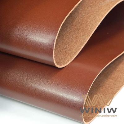China Long Service Life Artificial Microfiber PU Leather For Belts for sale