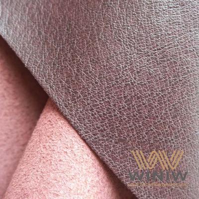 China Reinforced Structure Maintenance Free Shoe Lining Synthetic Microfiber Leather Fabric for sale