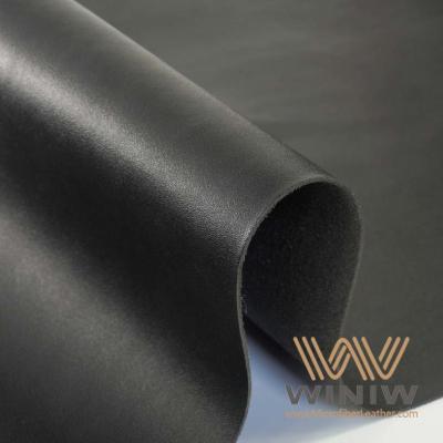 China Tela de cuero de zapato vegano de microfibra sintética suave y flexible de alta calidad en venta