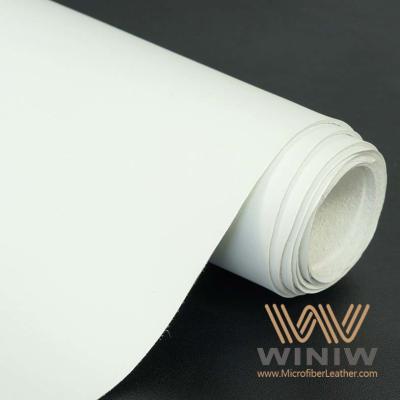 China Sweat Absorption Heat Insulation faux Microfiber Shoe PVC Leather fabric for sale