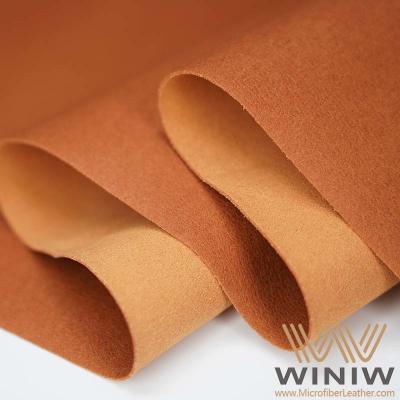 China Water Absorbent Micro Fiber Leather Faux Fabric For Shoes Lining for sale