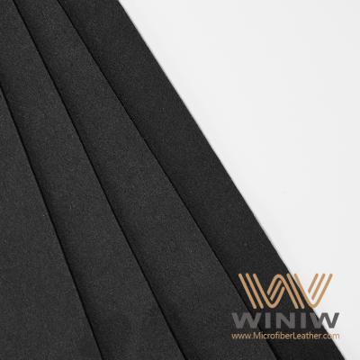 China Good Adhesion Black Micro Suede Vegan Leather For Car Upholstery for sale