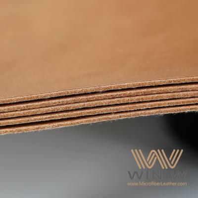 China Eco-Friendly Artificial Leather Fabric PU Leather For Labels Making for sale