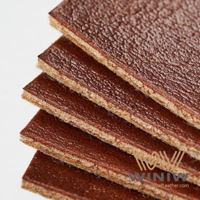 China Etiquetas de tejido de cuero vegetariano de micro fibra de poliuretano en venta