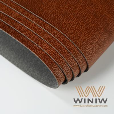 China Material de couro sintético PU personalizado para fabricação de rótulos à venda