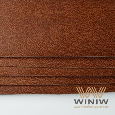 China Recycled PU Leather Leatherette Material For Labels Making for sale