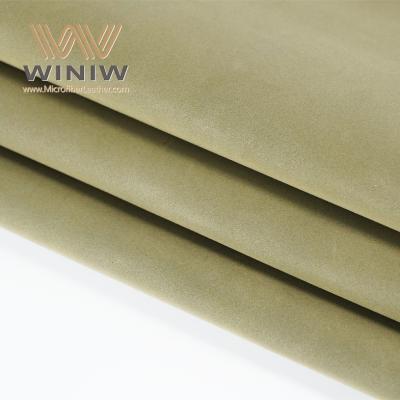 China New Artificial Leather Micro Fiber Leather For Shoes Upper for sale