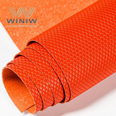 China Materiales para ropa de tejido de moda de cuero de poliuretano de polipropileno en venta