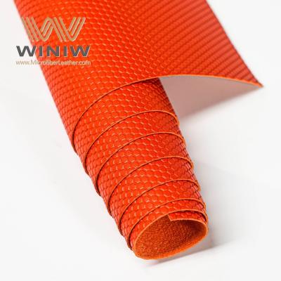China Micro Fiber Faux Vegan Leather Fashion Fabric Garments Making Leather for sale