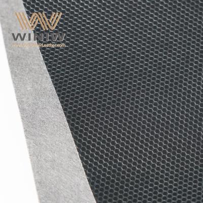 China Materiales de tejido de cuero de fibra microfibra de polietileno en venta