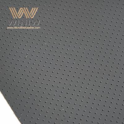 China Micro Perforated Leather Car Seats Fabric Material Interiors Leather for sale