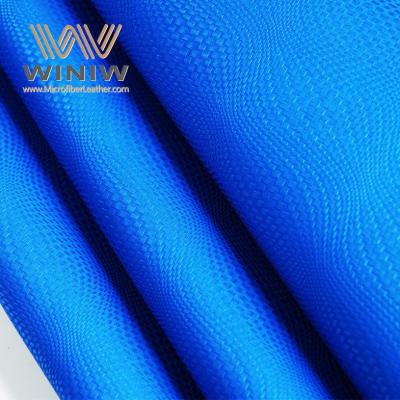 China Soft Micro Imitation Leather Vegan Leather Upper Fabric Voor Schoenen Te koop