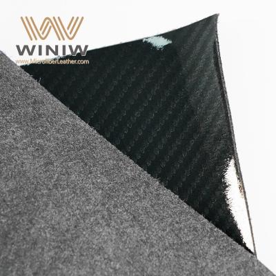 Китай Лучший материал для сидений из черной микровеганской ткани продается