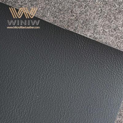 China Black Micro Synthetic Car Leather Interiors Fabric Material For Seats for sale