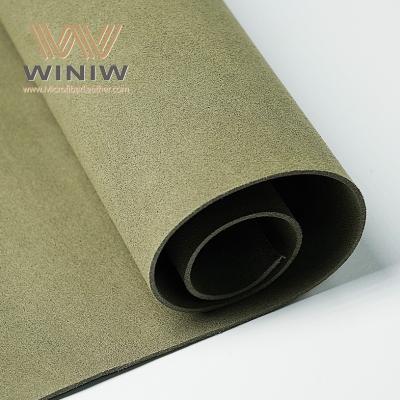 China 1.2mm Micro Suede PU Leather Furniture Upholstery Fabric Material For Sofa à venda