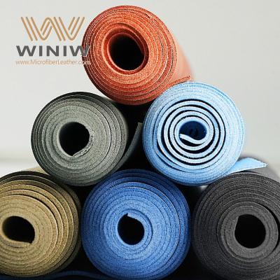 Chine 1.2mm Micro Suède cuir PU Matériau canapé Tissu de tapisserie à vendre