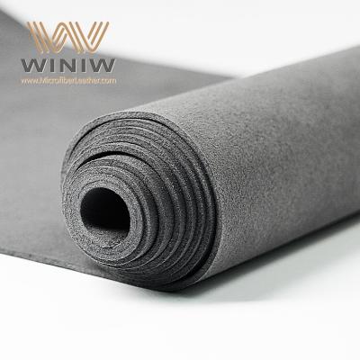 China Grey Microfiber Suede Ultrasuede Artificial Leather Sofa Fabric Material for sale