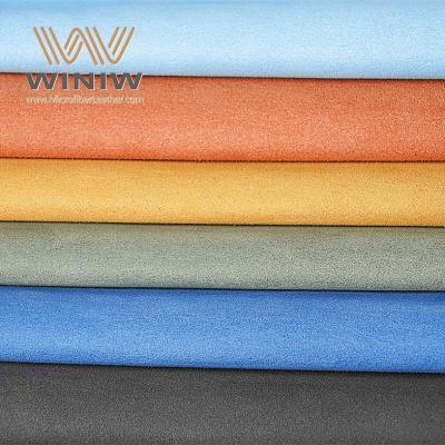 中国 Best Micro PU Leather Synthetic Suede Ultrasuede Fabric For Sofa Upholstery 販売のため