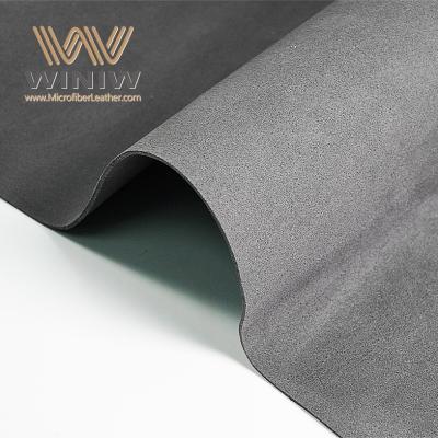 China Waterproof Microfiber PU Leather Alcantara Textile Suede Sofa Fabric en venta