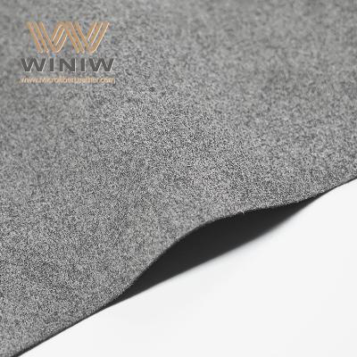 China Sustainable Microfiber Suede Leather Suedette Fabric Material For Gloves à venda