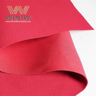 China Waterproof Micro Fiber Suede Material Fabric Artificial Suede Leather For Gloves Making en venta
