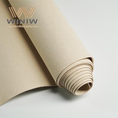 China Tear Resistant Microfiber Suede Leather PU Suede Ultra Suede Leather For Gloves à venda